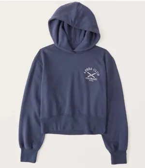 Abercrombie Blue Hoodie thumbnail 1
