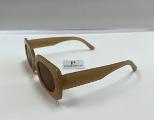 Brown Sunglasses / Small Square Brown Sunglasses thumbnail 3