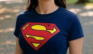 DC Comics Superman Logo Design T-Shirt thumbnail 1