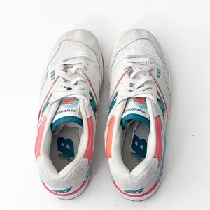 NEW BALANCE 550 Sea Salt Verdigris Speckled Soles Sneakers 8.5 Ortholite Comfort thumbnail 9