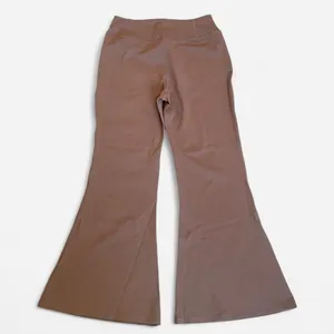 Halara Crossover Super Flare Yoga Leggings Pants in Sepia Brown XL Petite New thumbnail 7