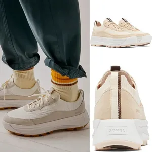 Sorel Ona 503 Low Top Platform Sneaker White Peach/ Nova Sand Size 7 NWOT $125 thumbnail 2