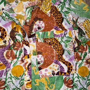 The Destinations multicoloured jungle pajama set Multiple Size XS thumbnail 6