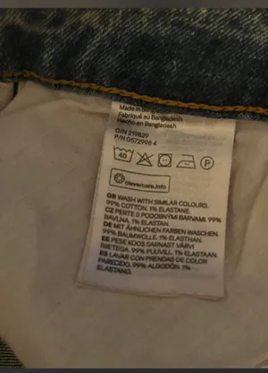 H&M Divided High-Rise Mom Jeans - Acid Wash - Size 10 thumbnail 8