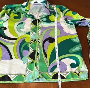 Zara geometric set too and bottom skirt and shirt button down size M new with tags thumbnail 7