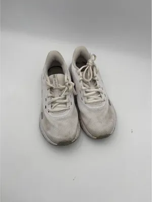 Nike Revolution 5 Woman’s 6.5 White and Gray Running Shoes Nike Sneakers thumbnail 3