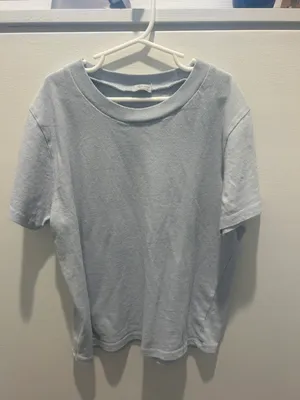 Brandy Melville John Galt Light Blue Tee Shirt thumbnail 4