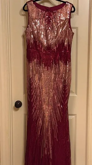 Long Sequin Dress thumbnail 2
