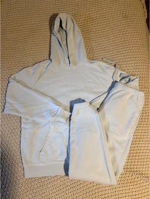 skims french terry hoodie and sweat pants thumbnail 1