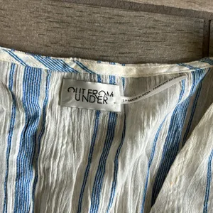 Urban Outfitters Out from under stripe romper thumbnail 2