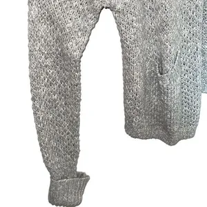 Abercrombie & Fitch Womens Knit‎ Open Front Cardigan Sweater Gray Size Small thumbnail 3