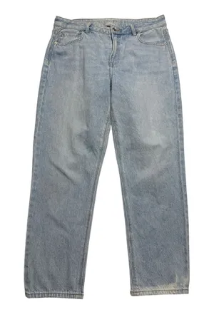 American Eagle Strigid Mom Jeans 10 Short Light Wash High Rise 90s thumbnail 1