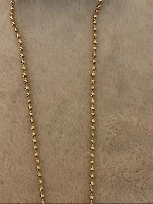 Layered Gold Necklace with Emerald-Green Pendant thumbnail 9