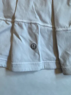Lululemon Pace Rival Mid-Rise Skirt White thumbnail 3