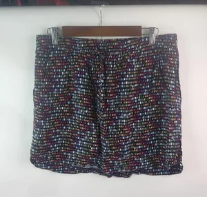 Merona L Rainbow Chicklets Walking Running Golf Pickleball Mini Skirt thumbnail 8