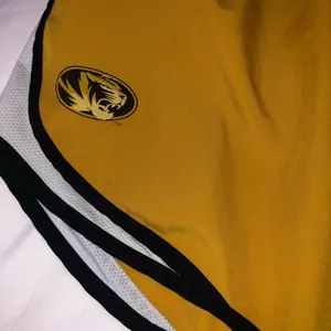 Nike Mizzou Yellow Athletic Shorts thumbnail 4