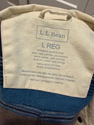 L.L. Bean Women’s Jacket L  thumbnail 3