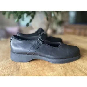 Tommy Hilfiger Black Leather Mary Jane Flats Women’s US 8.5M thumbnail 3