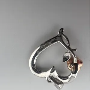 Sister Pendant Sterling Silver Pendant thumbnail 2