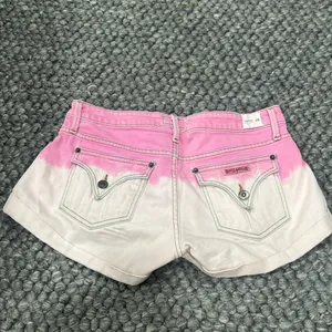 Hudson Jeans Hampton‎ Cuffed Short Short in Pink Gradient Size 25 thumbnail 7