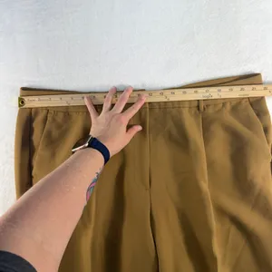 Old Navy XXL Tall‎ Extra High Waisted Taylor Super Wide Leg Trouser Suit Pants thumbnail 12