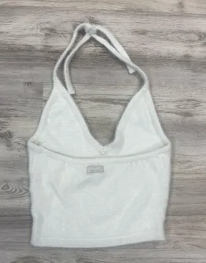 Gymshark Whitney Simmons collection White Halter Crop Top thumbnail 2