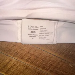 Soma nude Enbliss wireless jersey knit 38D comfortable bra thumbnail 2