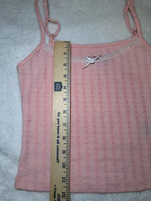Edikted Coquette Y2K Fairy Bow Lace Trim pink crop cami top Size Small thumbnail 5