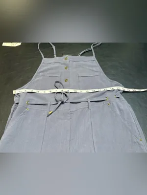 Miou Muse Cotton Dolly Overalls Color: gray/ Blue Garmentory, Size:L NWOT thumbnail 9