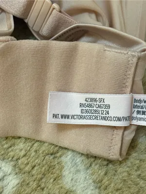 Victoria’s Secret Very Sexy Low Cut Demi Bra 36G Nude Blush Smooth thumbnail 9