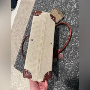 Elegant Brown and Tan Men's Bag thumbnail 5
