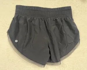 Lululemon Anew‎ Short Black Lined 4" Inseam Women's 4 thumbnail 1