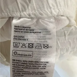 H&M Cream Women's Pants thumbnail 4