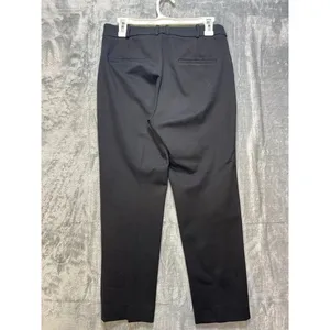 MNG Mango Women's Black Straight Leg Dress Pants Trousers Size 10 thumbnail 2