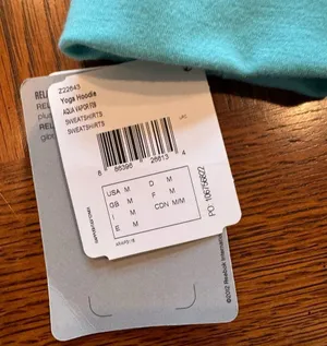 New With Tags Reebox Relexaed Yoga Crop Hoodie Medium thumbnail 7