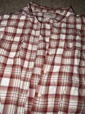 Old Navy Flannel Shirt Plaid Women’s thumbnail 4