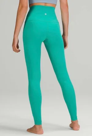 Lululemon Wunder Under Super-High-Rise Tight 28" *Luxtreme Maldives Green 4 thumbnail 11