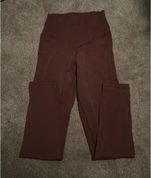 Aerie OFFLINE by High-Waisted Leggings Crossover 7/8 Real Me thumbnail 3
