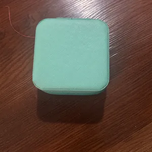 Jewelry box in mint and blush colors Green thumbnail 3