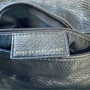 Marc Jacobs Black Leather crossbody Shoulder Bag thumbnail 8