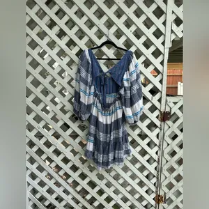 Free people All Lined Up Mini Dress thumbnail 7