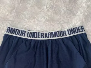 Navy Blue Under Armour Shorts with Pockets thumbnail 3