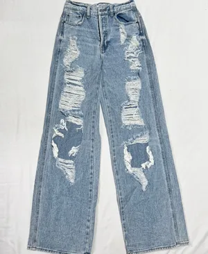 High Waisted Baggy Jeans thumbnail 1