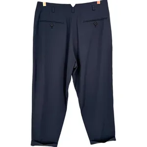 NWOT ALLSAINTS Womens‎ Lyon Asai Trouser Pants Navy Pleated Size 2 Contemporary thumbnail 2