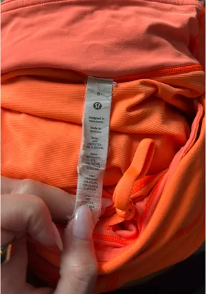 Lululemon Speed Up Shorts 2.5" Highlight Orange thumbnail 4