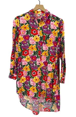 Bouffants & Broken Hearts All the Flowers Shirt Dress - XS thumbnail 1