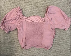 Blu Spero Light Pink Blouse Top thumbnail 2
