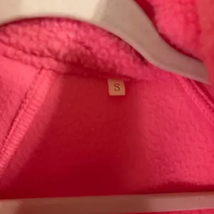 Women's Coral Pink Fleece Jacket thumbnail 2
