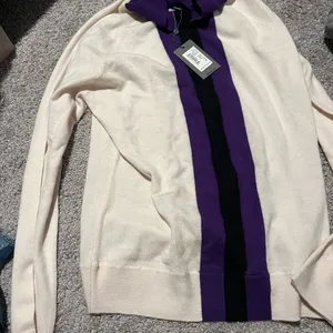 NWT G Fore‎ sweater size L Purple Size L thumbnail 1