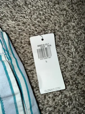 Old Navy Women's Blue and White Striped Lightweight Wide Leg Lounge Pajama Pants thumbnail 3